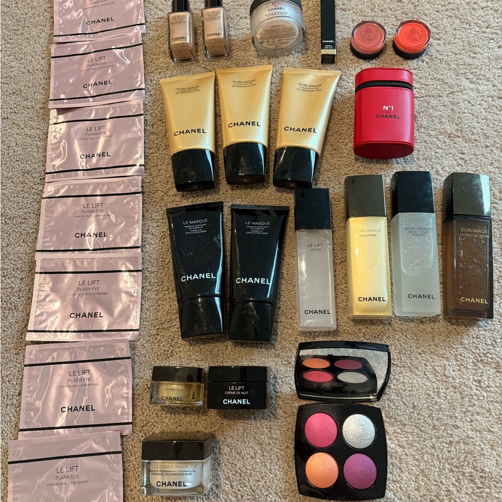 CHANEL Makeup and Skincare Set- Bundle is all authentic